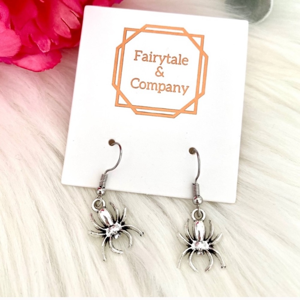 HALLOWEEN SPIDER EARRINGS! 🎃🕷🕸